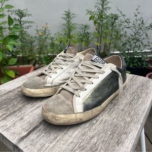 Womens Golden Goose Super Star Italian low top size 38 sneakers